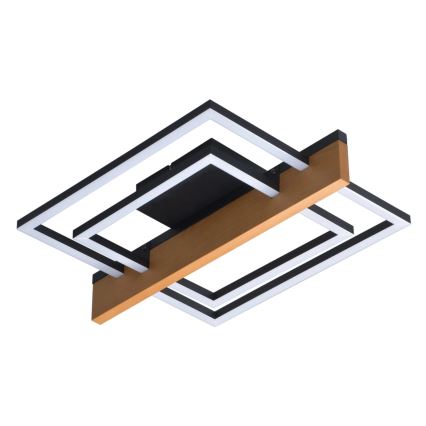 LED Deckenleuchte LARYSA LED/23W/230V 35x45 Kiefer