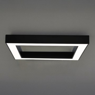 LED-Deckenleuchte LED/100W/230V 3000/4000/6500K 80x80 cm schwarz
