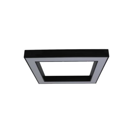 LED-Deckenleuchte LED/100W/230V 3000/4000/6500K 80x80 cm schwarz