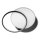 LED-Deckenleuchte LED/100W/230V 3000-5000K schwarz/grau