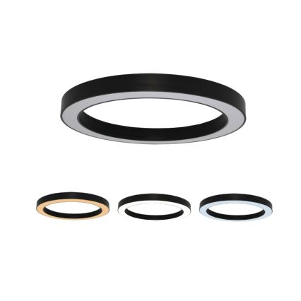 LED-Deckenleuchte LED/115W/230V 3000/4000/6500K Ø 120 cm schwarz