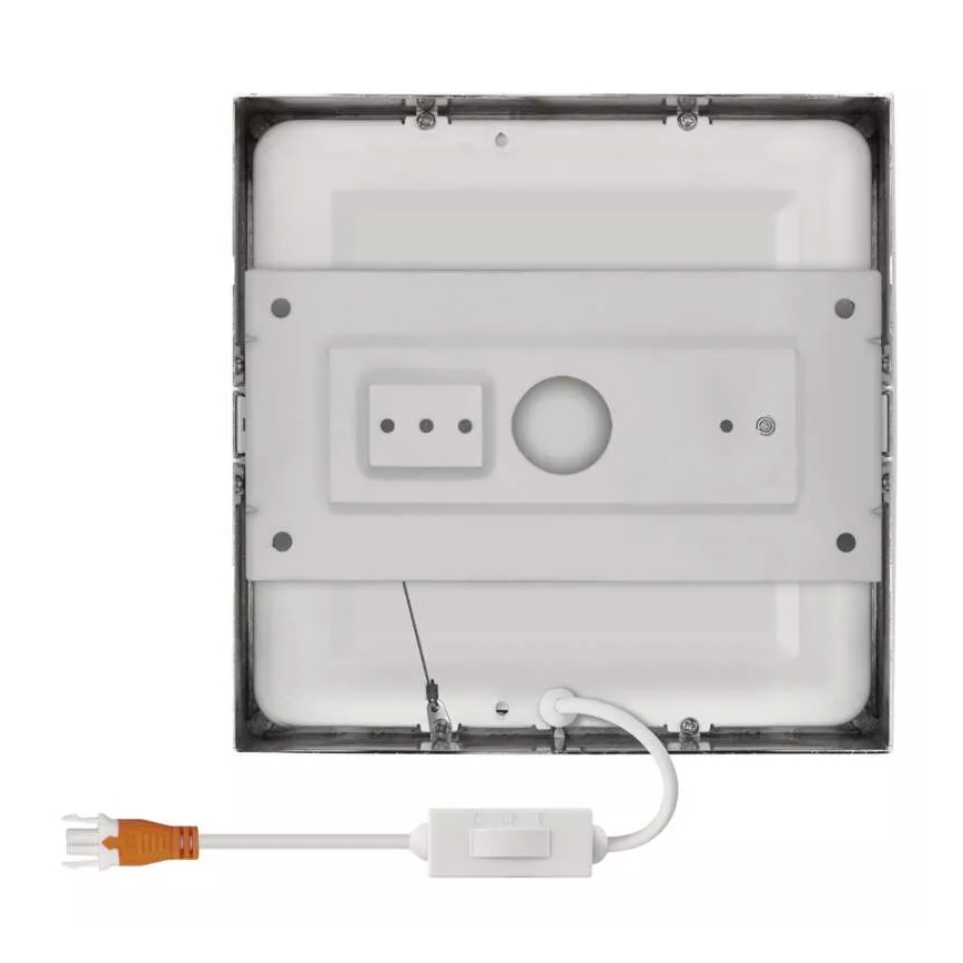 LED-Deckenleuchte NEXXO LED/12,5W/230V 3000/3500/4000K 17x17 cm glänzendes Chrom