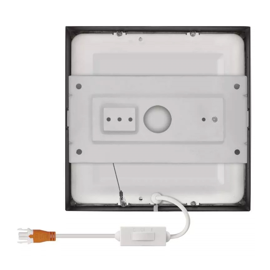 LED-Deckenleuchte NEXXO LED/12,5W/230V 3000/3500/4000K 17x17 cm schwarz