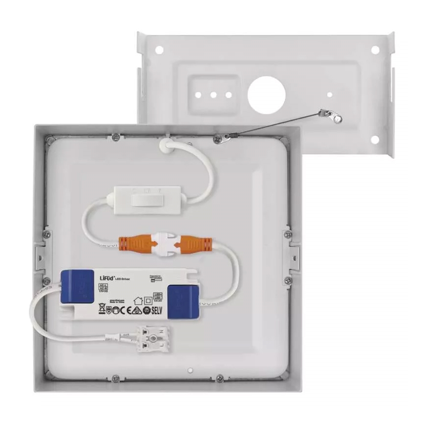 LED-Deckenleuchte NEXXO LED/12,5W/230V 3000/3500/4000K 17x17 cm weiß