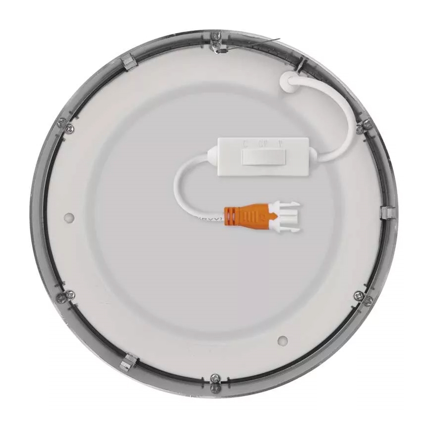 LED-Deckenleuchte NEXXO LED/12,5W/230V 3000/3500/4000K d 17 cm matt Chrom