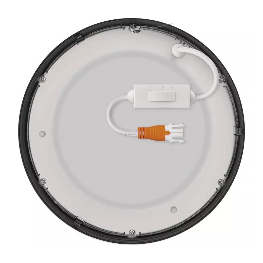 LED-Deckenleuchte NEXXO LED/12,5W/230V 3000/3500/4000K d. 17 cm schwarz