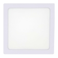 LED-Deckenleuchte LED/12W/230V 2700K 16,3x16,3 cm weiß