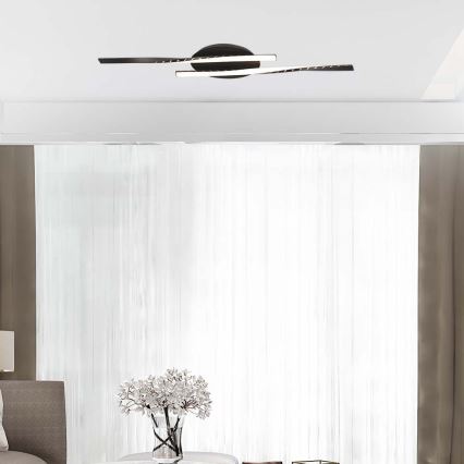 LED-Deckenleuchte LED/12W/230V 3000K 94,5 cm schwarz