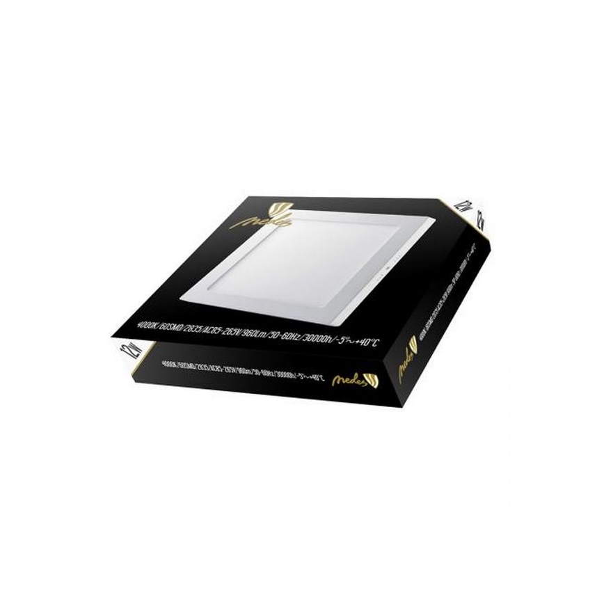LED-Deckenleuchte LED/12W/230V 4000K 17,2x17,2 cm