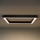 LED Deckenleuchte LED/150W/230V 3000/4000/6500K 120x120 cm schwarz