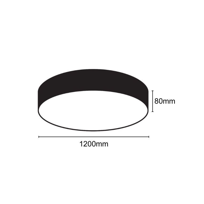 LED-Deckenleuchte LED/150W/230V 4000K d 120 cm