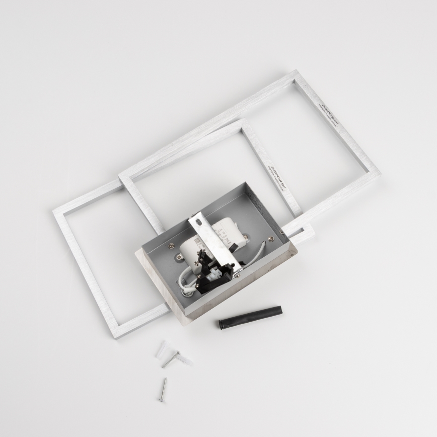 LED Deckenleuchte LED/17W/230V mattchrom