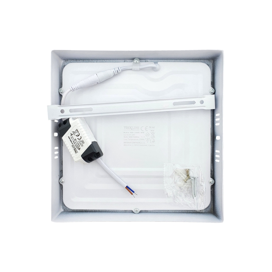 LED-Deckenleuchte LED/18W/230V 2700K 21x21 cm weiß