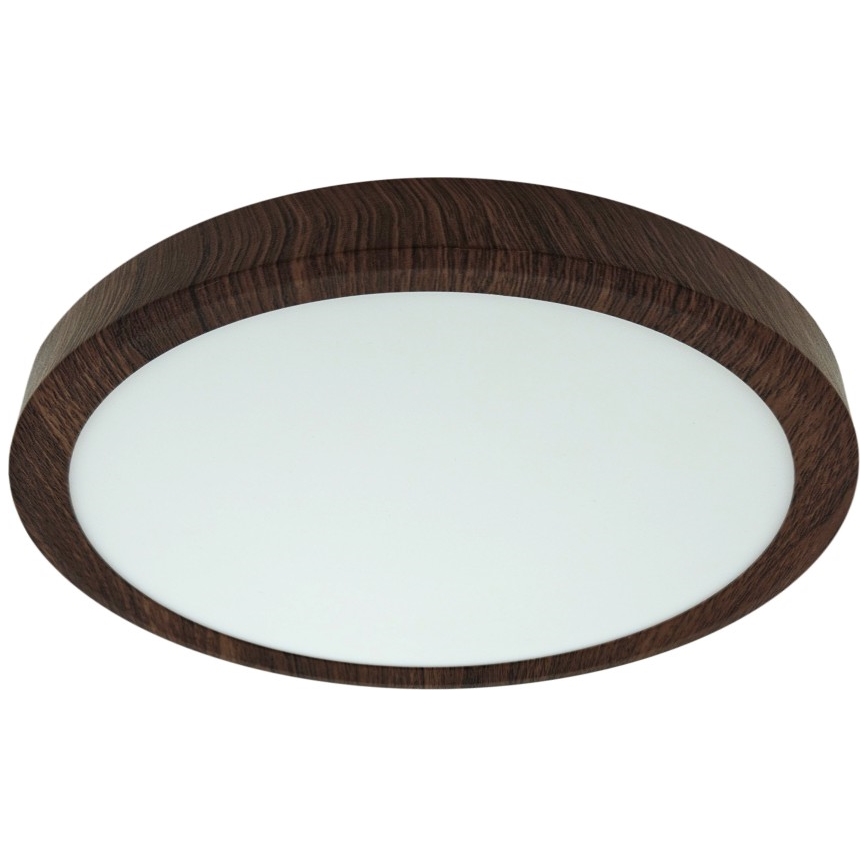 LED-Deckenleuchte LED/18W/230V 3000/4000/6500K Ø 23 cm braun