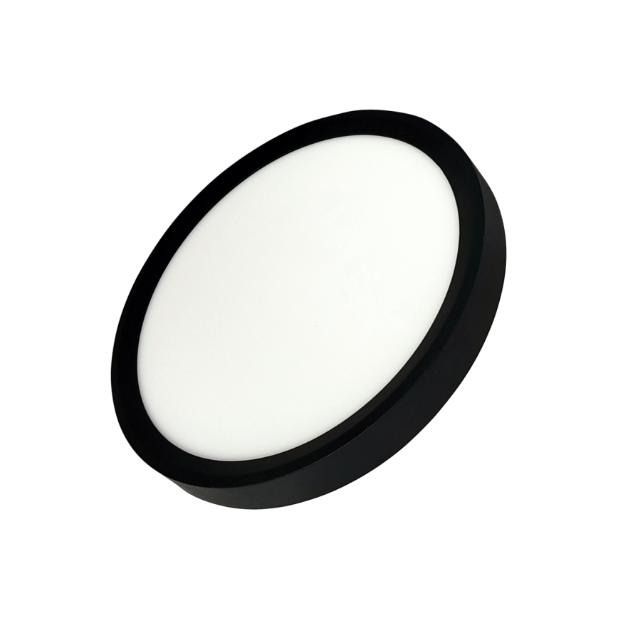 LED-Deckenleuchte LED/18W/230V 3000/4000/6500K Ø 23 cm schwarz