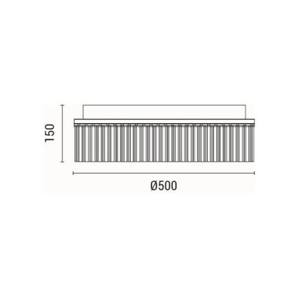 LED-Deckenleuchte LED/18W/230V 3000K