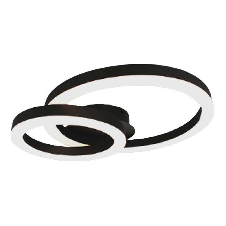 LED-Deckenleuchte LED/20W/230V 3000K schwarz