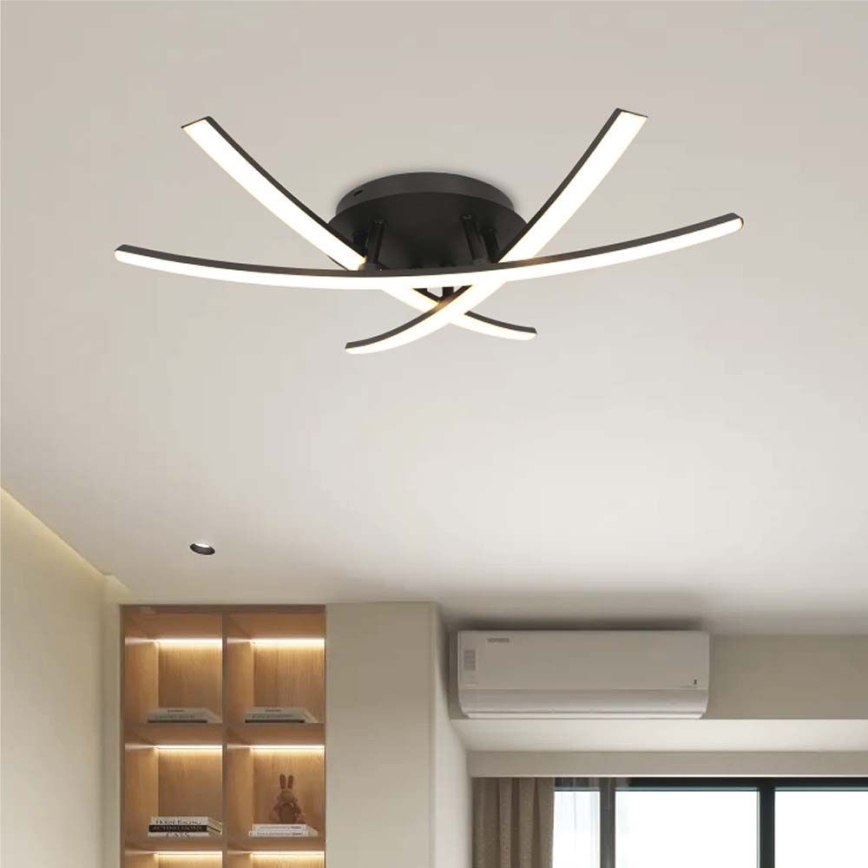 LED-Deckenleuchte LED/20W/230V 3000K schwarz