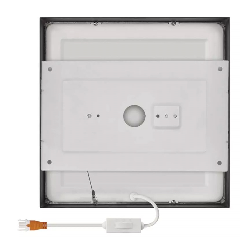 LED-Deckenleuchte NEXXO LED/21W/230V 3000/3500/4000K 22,5x22,5 cm schwarz