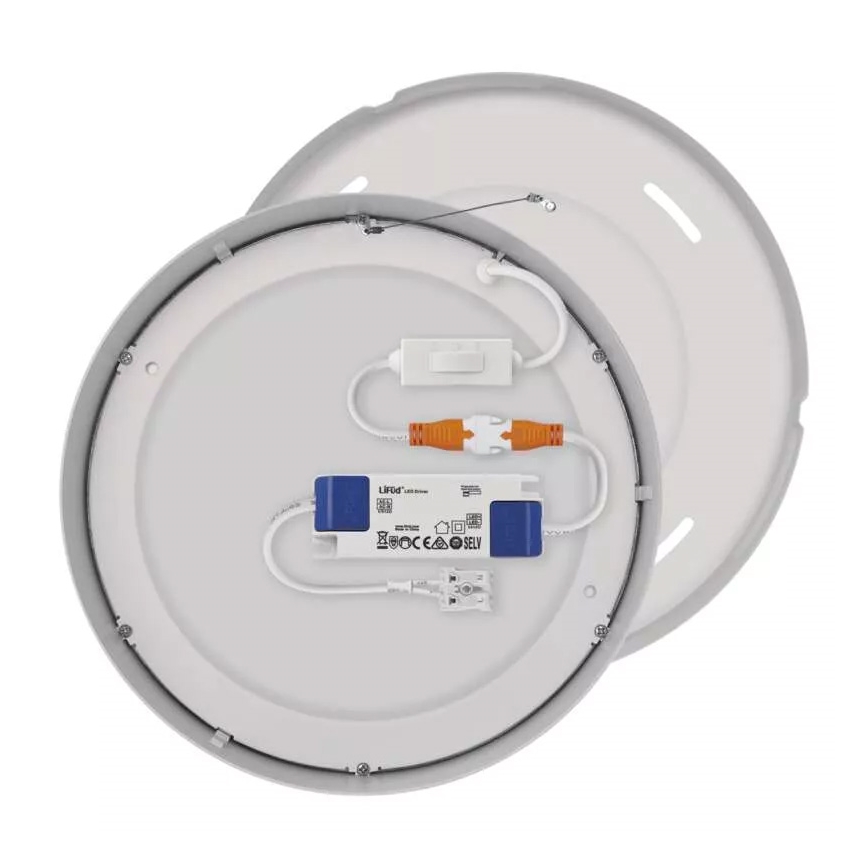 LED-Deckenleuchte NEXXO LED/21W/230V 3000/3500/4000K T. 22,5 cm weiß