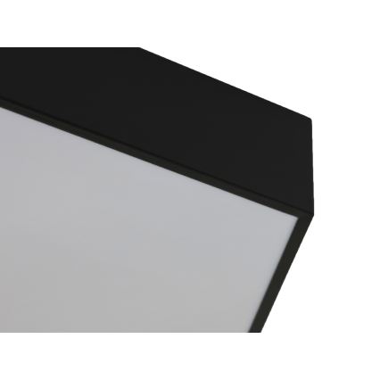 LED-Deckenleuchte LED/240W/230V 3000/4000/6500K Ø 120 cm schwarz
