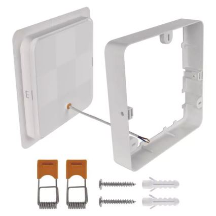 LED Deckenleuchte LED/24W/230V 22x22 cm weiß