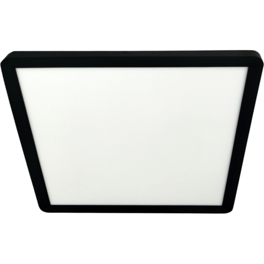 LED-Deckenleuchte LED/24W/230V 3000/4000/6500K 30x30 cm schwarz