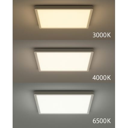 LED Deckenleuchte LED/24W/230V 3000/4000/6500K 30x30 cm weiß