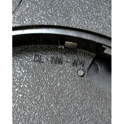 LED-Deckenleuchte LED/24W/230V 3000/4000/6500K Ø 30 cm schwarz