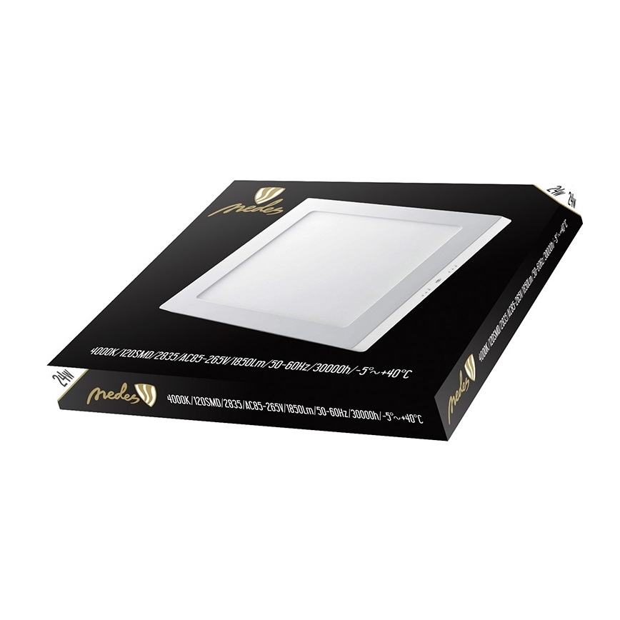 Nedes LPL425 - LED Einbauleuchte LED/24W/230V 4000K