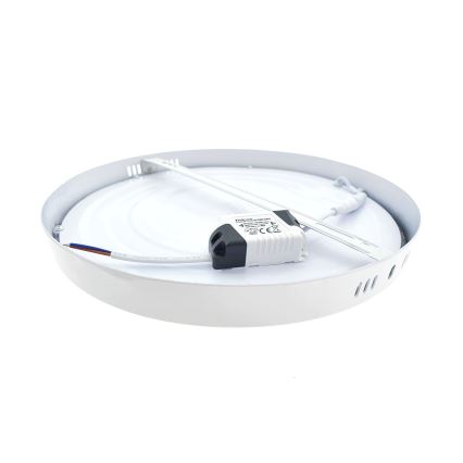 LED-Deckenleuchte LED/24W/230V 4200K d 28,5 cm weiß