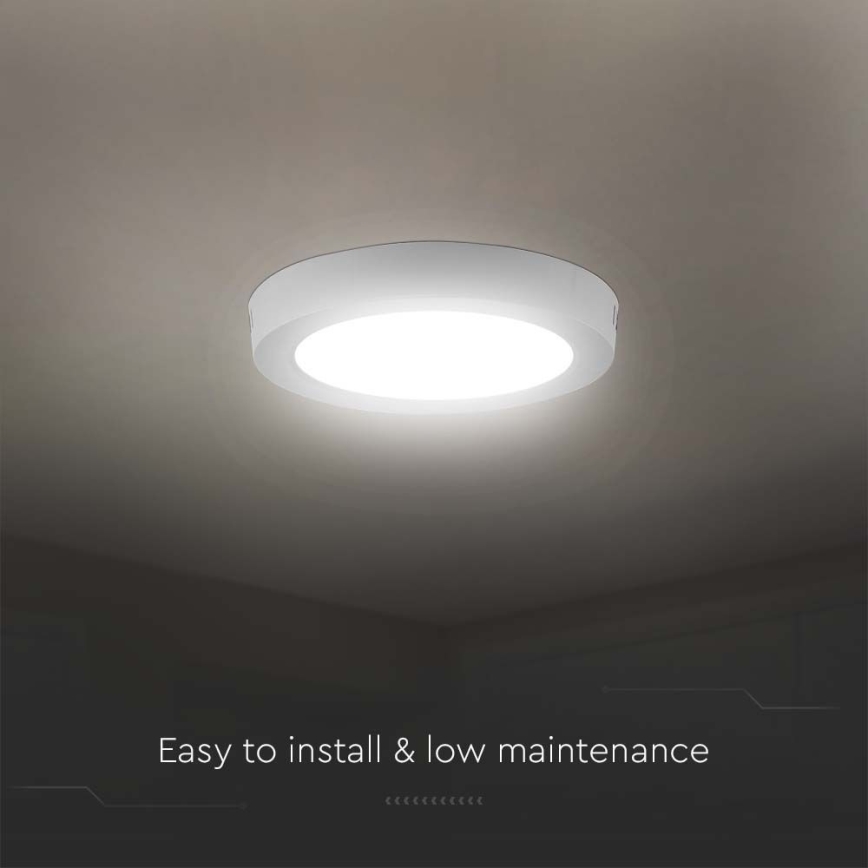 LED-Deckenleuchte LED/24W/230V 6500K d 28,8 cm