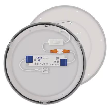 LED-Deckenleuchte NEXXO LED/28,5W/230V 3000/3500/4000K d 30 cm glänzendes Chrom