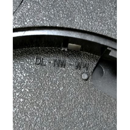 LED-Deckenleuchte LED/32W/230V 3000/4000/6500K Ø 40 cm schwarz