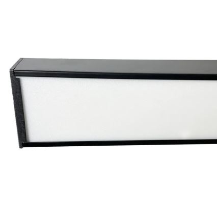 LED-Deckenleuchte LED/32W/230V 4000K 120x7 cm schwarz
