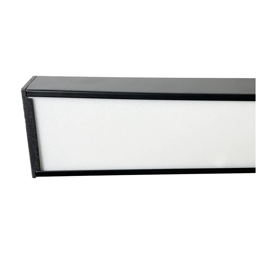 LED-Deckenleuchte LED/32W/230V 4000K 120x7 cm schwarz