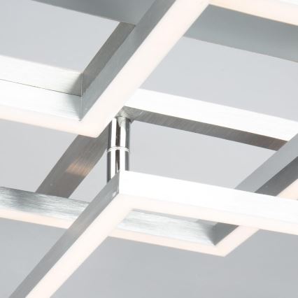 LED-Deckenleuchte LED/33W/230V 3000K mattchrom