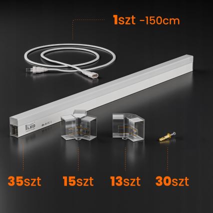 LED-Deckenleuchte HEXAGON LED/350W/85-265V 4000K 313x298 cm CRI 90 IP44 weiß