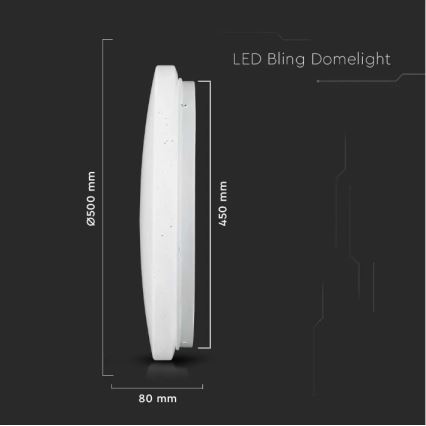 LED-Deckenleuchte LED/36W/230V d. 50 cm 3000/4000/6400K