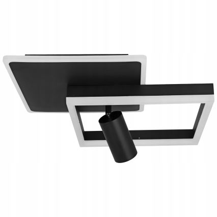 LED-Deckenleuchte LED/38W/230V + 1xGU10/30W schwarz