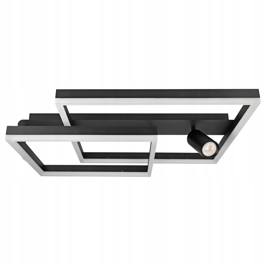 LED-Deckenleuchte LED/38W/230V + 1xGU10/30W schwarz