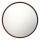 LED-Deckenleuchte LED/40W/230V 3000/4000/6500K Ø 50 cm braun