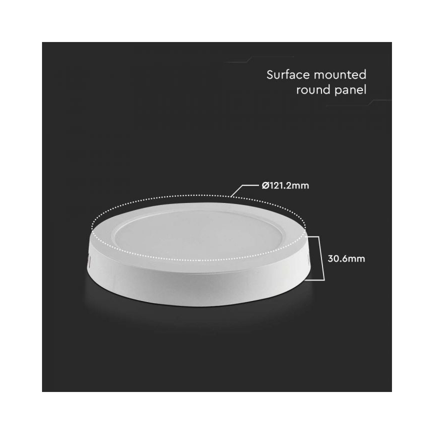 LED-Deckenleuchte LED/6W/230V 6500K weiß