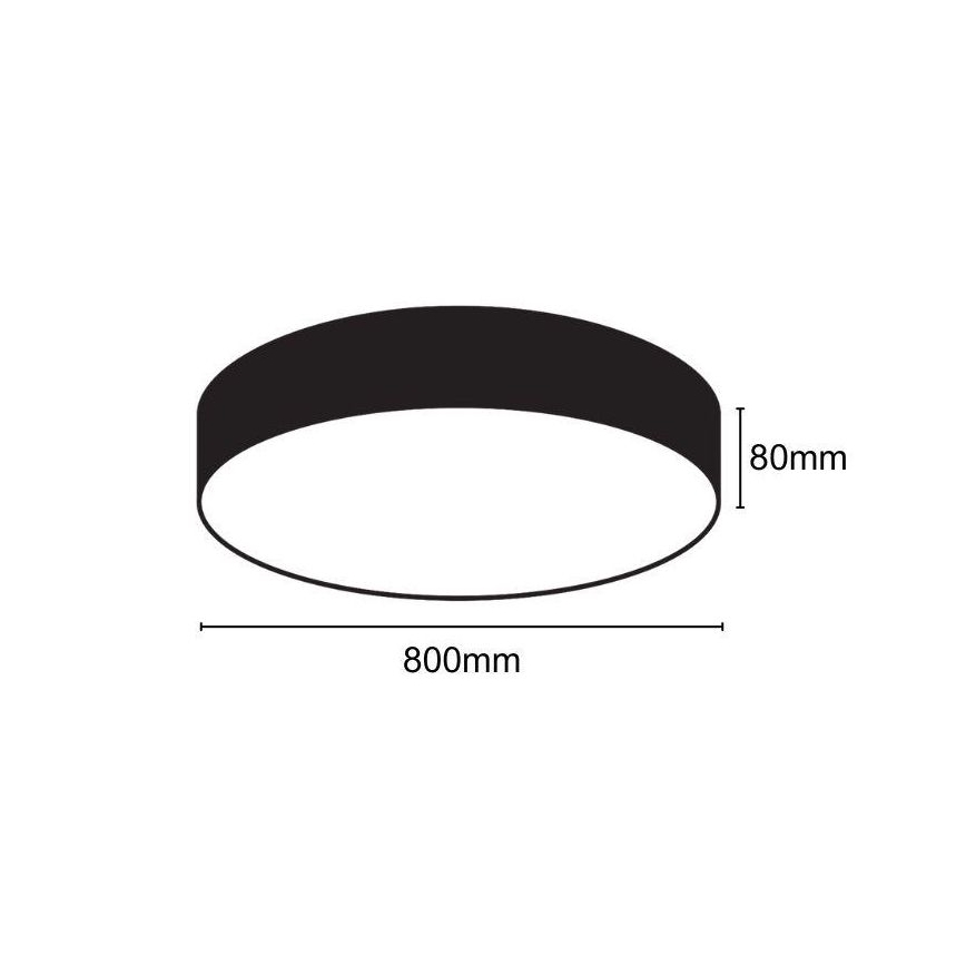 LED-Deckenleuchte LED/70W/230V 4000K d 80 cm