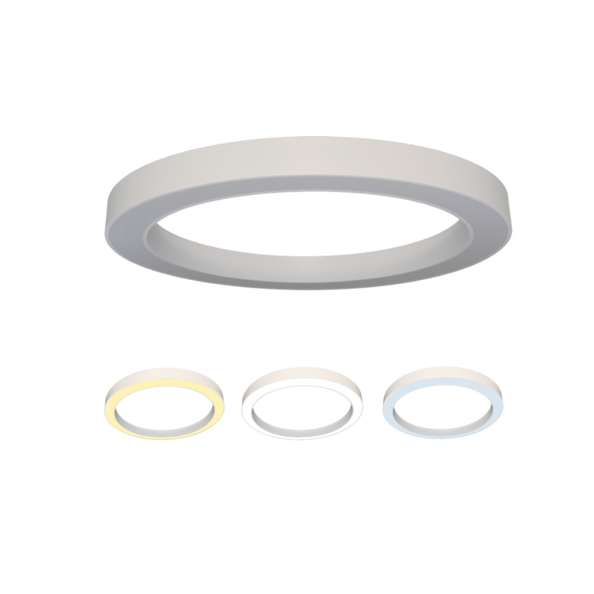 LED-Deckenleuchte LED/80W/230V 3000/4000/6500K Ø 80 cm weiß