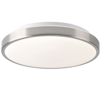 LED-Deckenleuchte LIBRA, 15 W, 230 V, Ø 29 cm, glänzender Chrom