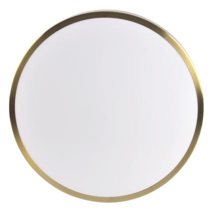 LED-Deckenleuchte LIBRA LED/15W/230V 4000K Ø 29 cm goldfarben