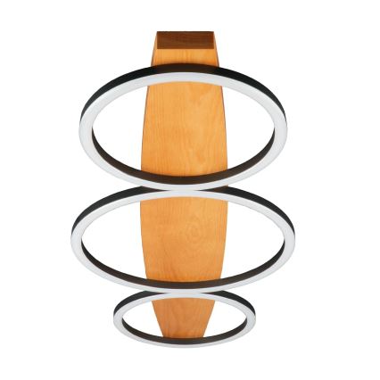 LED Deckenleuchte MELISA LED/28W/230V 26,5x70 cm Kiefer