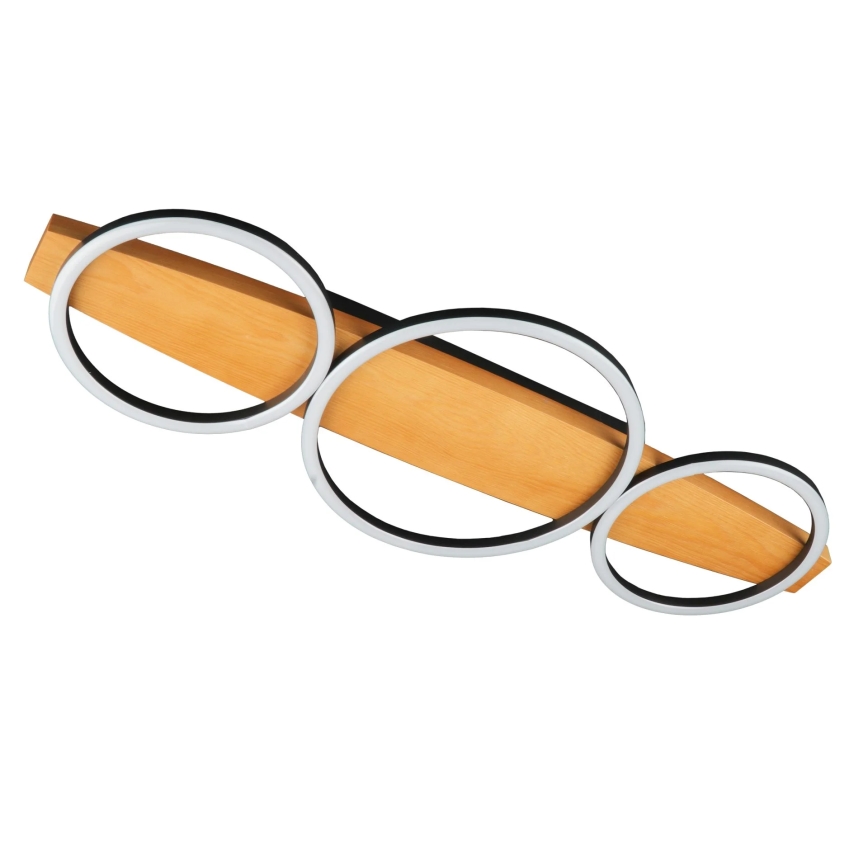 LED Deckenleuchte MELISA LED/28W/230V 26,5x70 cm Kiefer