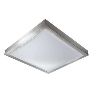 LED-Deckenleuchte mit Bewegungs- und Dämmerungssensor VITALI LED/24W/230V 4000K 33x33 cm mattchrom